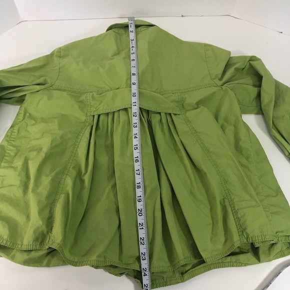 Womens Michael Kors Shirt/jacket, Button Up, Medium, Green, Long Sleeve, - Picture 10 of 12